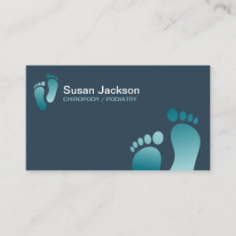 Fußpflege-Visitenkarte Visitenkarte