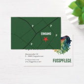 Fußpflege Visitenkarten (Schreibtisch)