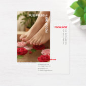 Fußpflege Visitenkarten (Schreibtisch)