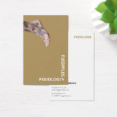 Fußpflege Visitenkarten (Schreibtisch)