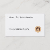 fusspglege visitenkarte (Rückseite)