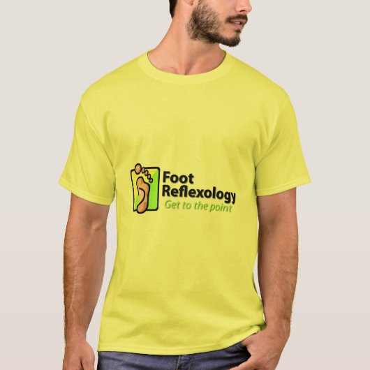 Fußreflexologie T-Shirt (Vorderseite)