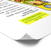 Fußreflexzonenmassage -16x12" poster (Ecke)