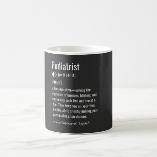Fußspezialist Definition Kaffeetasse