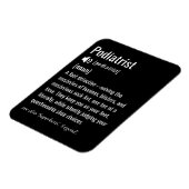 Fußspezialist Definition Magnet (Linke Seite)