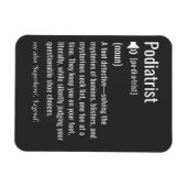 Fußspezialist Definition Magnet (Horizontal)