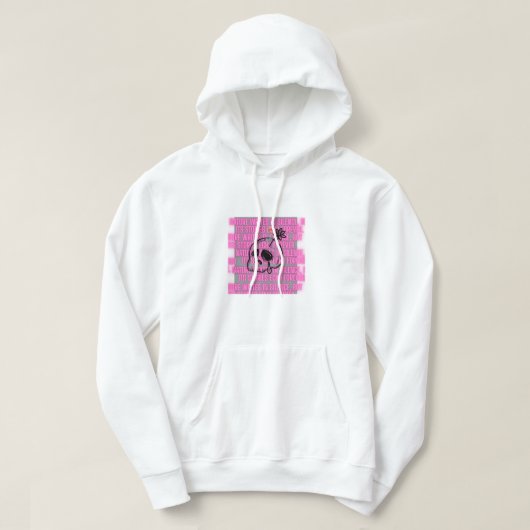 Fußspur Hoodie (Design vorne)