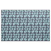 Fußspuren Fussabdrücke Baby Füßchen Stoffmuster Stoff (Fat Quarter (45,7 x 55,9 cm))