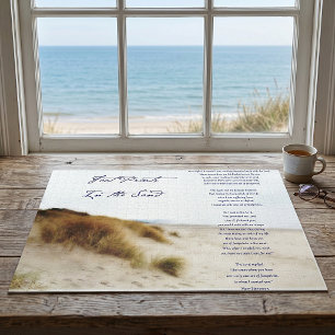 Fußspuren im Sand Puzzle