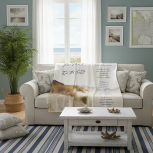 Fußspuren im Sand Sherpadecke