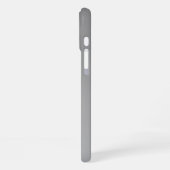 Fußspuren verschwinden im Nebel iPhone Hülle (Linke Seite)