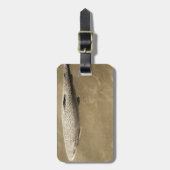 Fußstapfen Gepäckanhänger (Vorderseite vertikal)