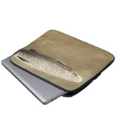 Fußstapfen Laptopschutzhülle (Vorne Knopf)