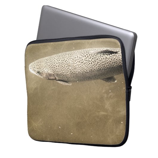 Fußstapfen Laptopschutzhülle (Vorderseite Links)