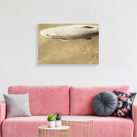 Fußstapfen Leinwanddruck (Insitu (Wohnzimmer))