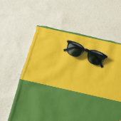 Fußstapfen Strandtuch (Beispiel)