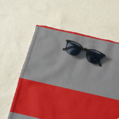 Fußstapfen Strandtuch (Beispiel)