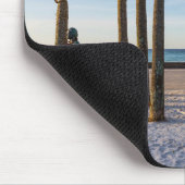 Fußweg bis Pensacola Beach Mousepad (Ecke)