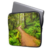 Fußweg in Forest Park Laptopschutzhülle (Vorderseite Links)