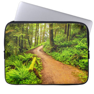 Fußweg in Forest Park Laptopschutzhülle