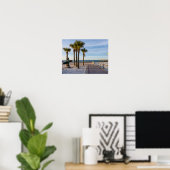 Fußweg zum Pensacola Beach Poster (Heimbüro)