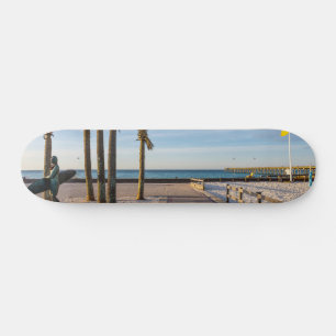 Fußweg zum Pensacola Beach Skateboard