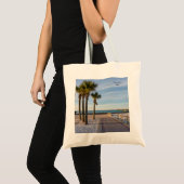 Fußweg zum Pensacola Beach Tote Bag Tragetasche (Vorderseite (Produkt))