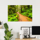 Fußweg zum Waldpark Poster (Heimbüro)