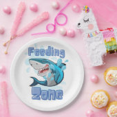 FUSSZONSCHARK , KARTOFFELSTIL PAPPTELLER (Party)