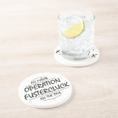 Fustercluck Untersetzer (Sag mal, das fünf mal sch (Seite)