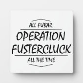 Fustercluck-Zeichen Fotoplatte (Vorderseite)