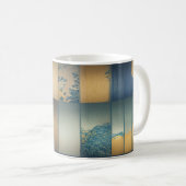 Fusuma Landscape - Japanese Screen Art Mug Kaffeetasse (VorderseiteRechts)