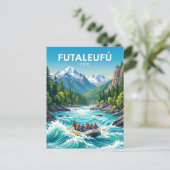 Futaleufú-Fluss Chile Postkarte (Stehend Vorderseite)