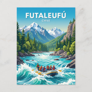 Futaleufú-Fluss Chile Postkarte