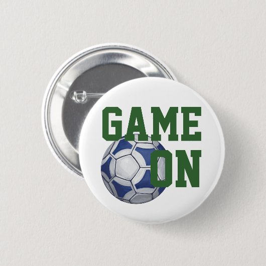 Futbal Button (Vorne & Hinten)