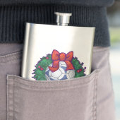Futbal Christmas Flachmann (Beispiel)