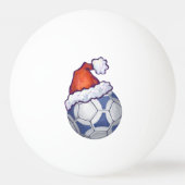 Futbal Christmas Tischtennisball (Rückseite)