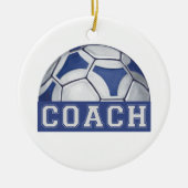 Futbal Coach Keramik Ornament (Vorne)