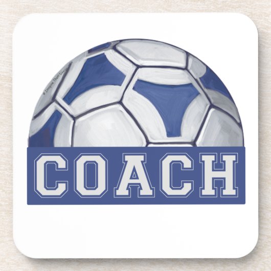Futbal Coach Untersetzer (Vorderseite)