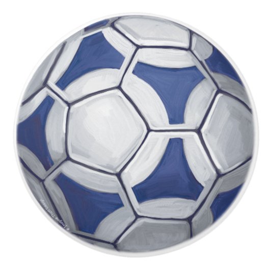 Futbal Keramikknauf (Vorderseite)