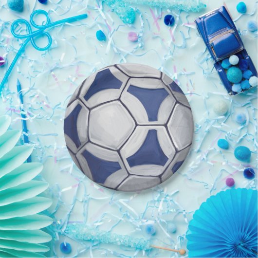 Futbal Pappteller (Party)