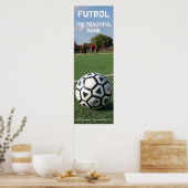 Futbol - Das schöne Spiel 12x36 Poster (Küche)
