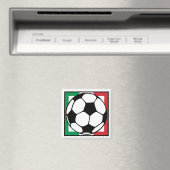 futbol. italia-Quadrat. Magnet (In Situ (Geschirrspüler))