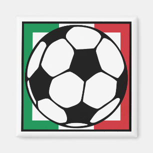 futbol. italia-Quadrat. Magnet