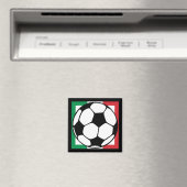 futbol. italia-Quadrat. Magnet (In Situ (Geschirrspüler))