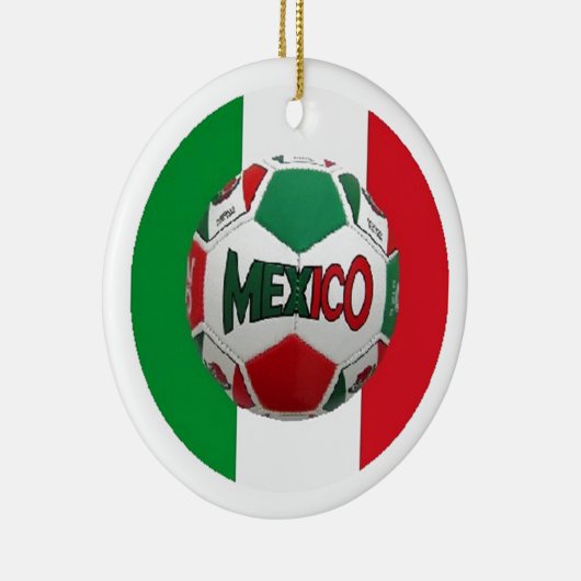 FUTBOL MEXIKO KERAMIKORNAMENT (Rechts)