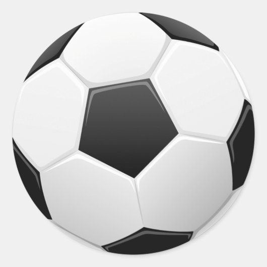 Futbol Soccer Ball Sticker (Vorderseite)