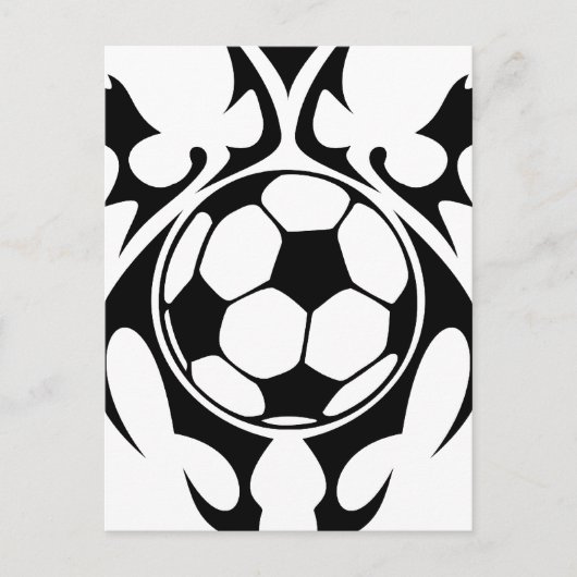 Futbol. Stamm. Postkarte (Vorderseite)