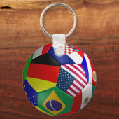 Futbol World Cup Soccer Ball Schlüsselanhänger (Vorderseite)