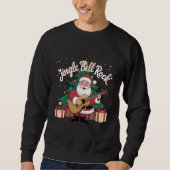 Futher Father Christmas Jingle Bell Rock Gitarre Sweatshirt (Vorderseite)
